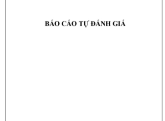 Báo Cáo Tự Đánh Giá